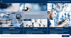 Desktop Screenshot of faulhaber-group.com